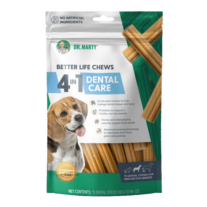 Dr. Marty, Better Life Chews (Medium) - Dental Care 17.99oz