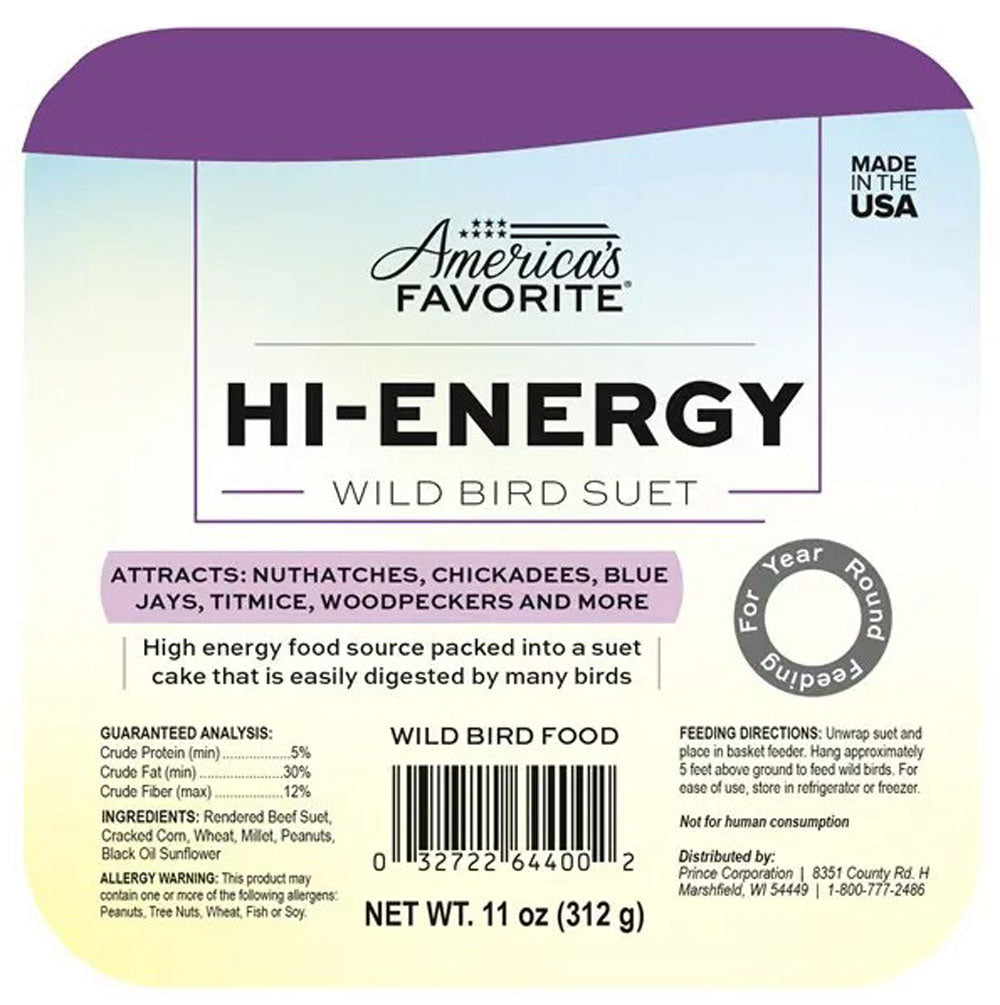High Energy Suet, 11 oz.