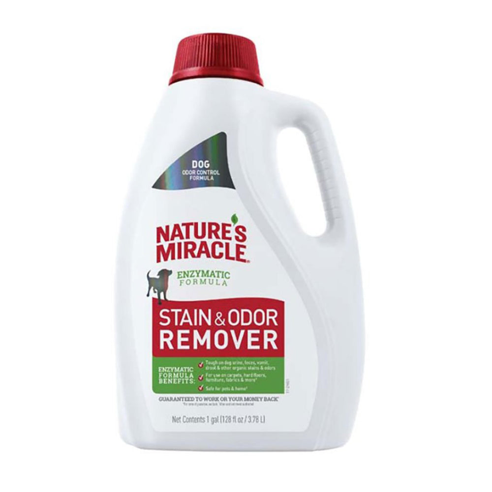 Nature's Miracle Dog Stain & Odor Remover, 1 Gallon