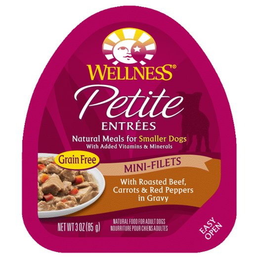 Wellness Petite Entrees Dog Food - Roasted Beef