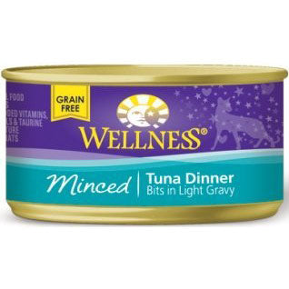 Wellness® Minced Tuna Dinner Canned Cat Food, 3 oz.