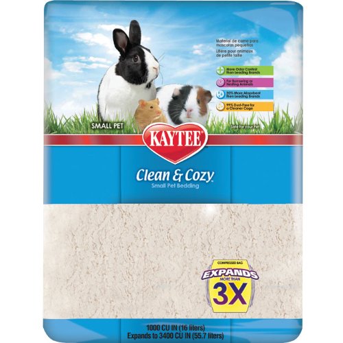 Kaytee Clean & Cozy Bedding, White 1000 cu. in.