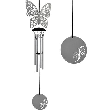 Flourish Butterfly Wind Chime By Woodstock