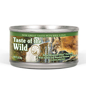 Rocky Mountain Feline, Salmon & Venison Canned Cat Food, 5.5 oz.