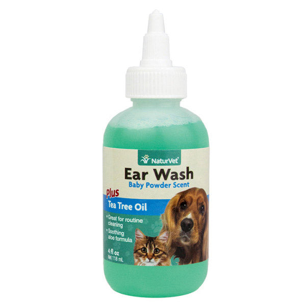 Ear Wash w/ Tea Tree Oil, 8 oz.