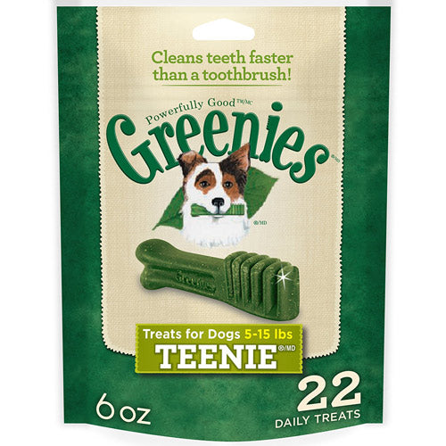 Greenies Original Dental Chews Teenie Size, 6 oz.