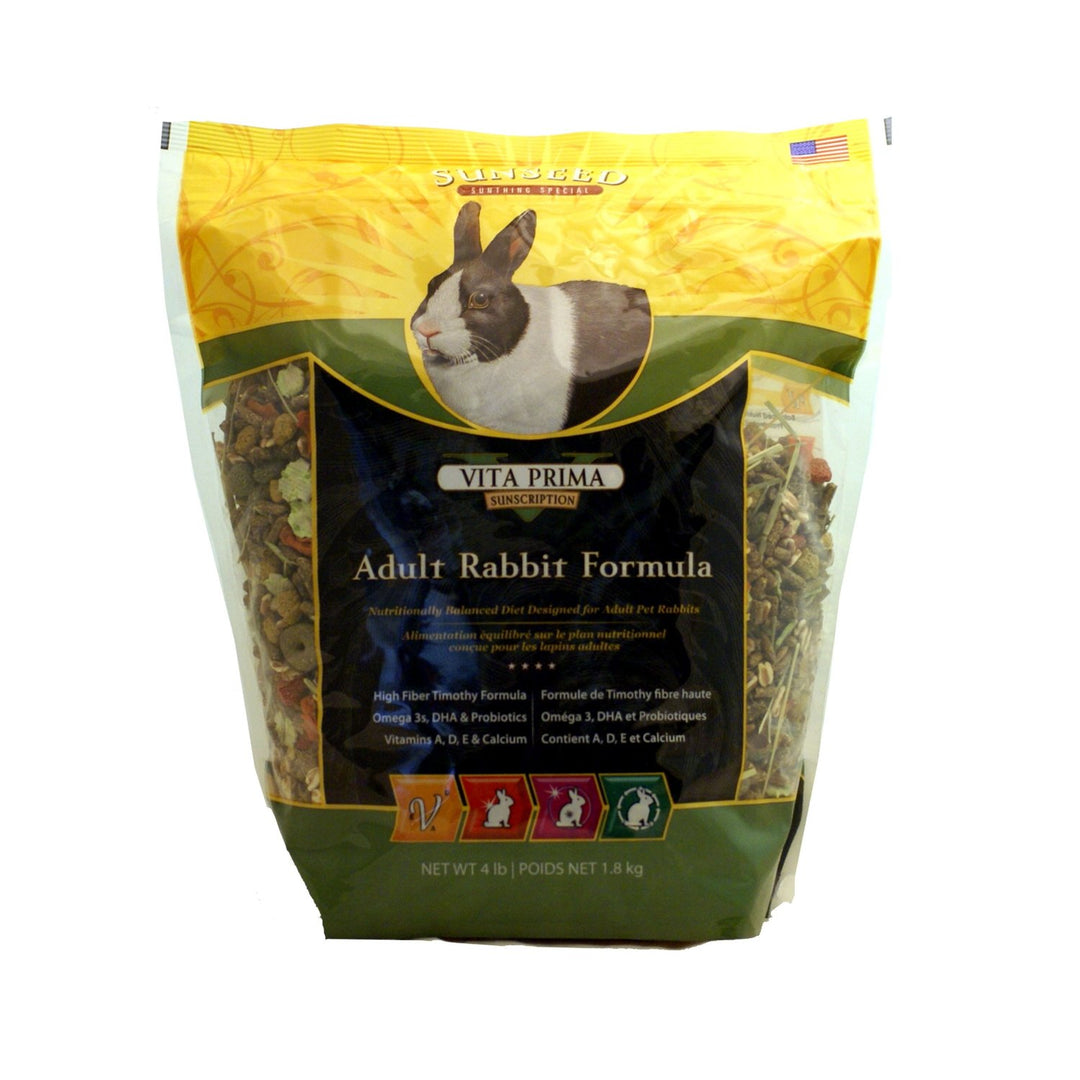 Sun Seed Rabbit Vita Plus Adult, 4 lbs.