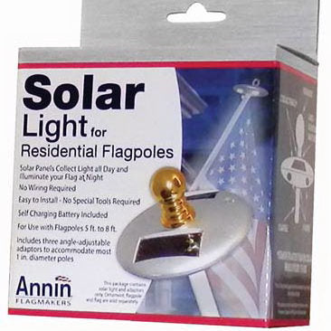 Flag Pole Solar Light