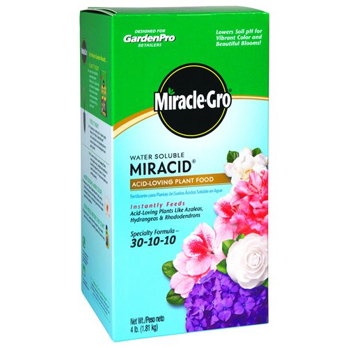 Miracle-Gro Miracid Acid-Loving Plant Food, 4 LB