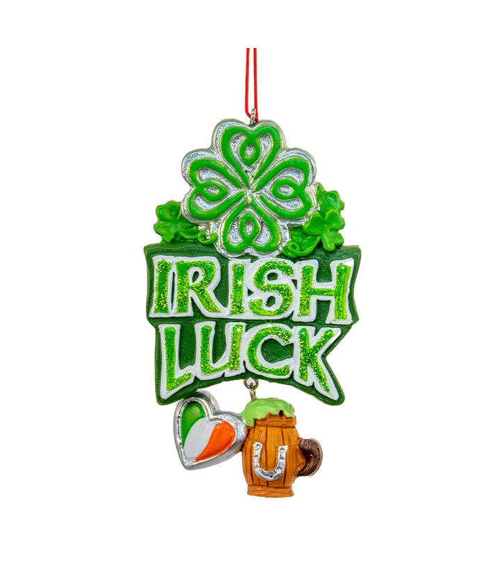 Irish Luck Ornament