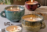 Swan Creek Candle – Large Coffee Cup: Cinnamon Donuts (Soy Candle)