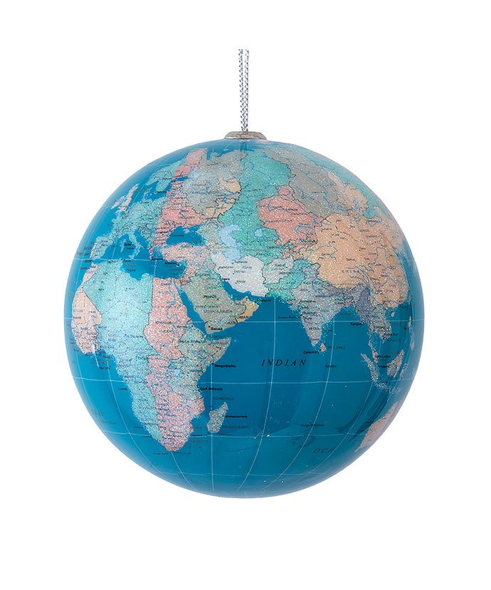 Shiny Globe Ornament