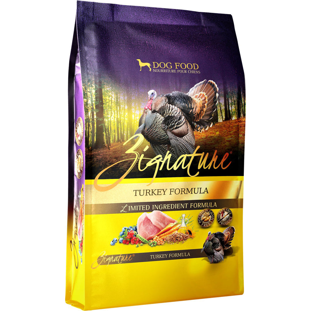 Zignature Turkey Formula Dog Food, 4 LB