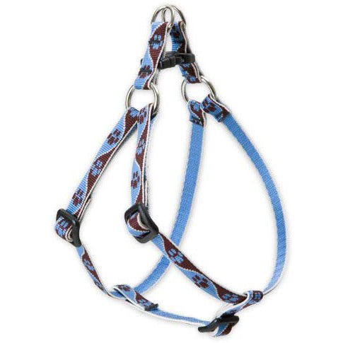 Lupine Step-In Dog Harness, 1/2" Wide, 10"-13" Girth, Muddy Paws