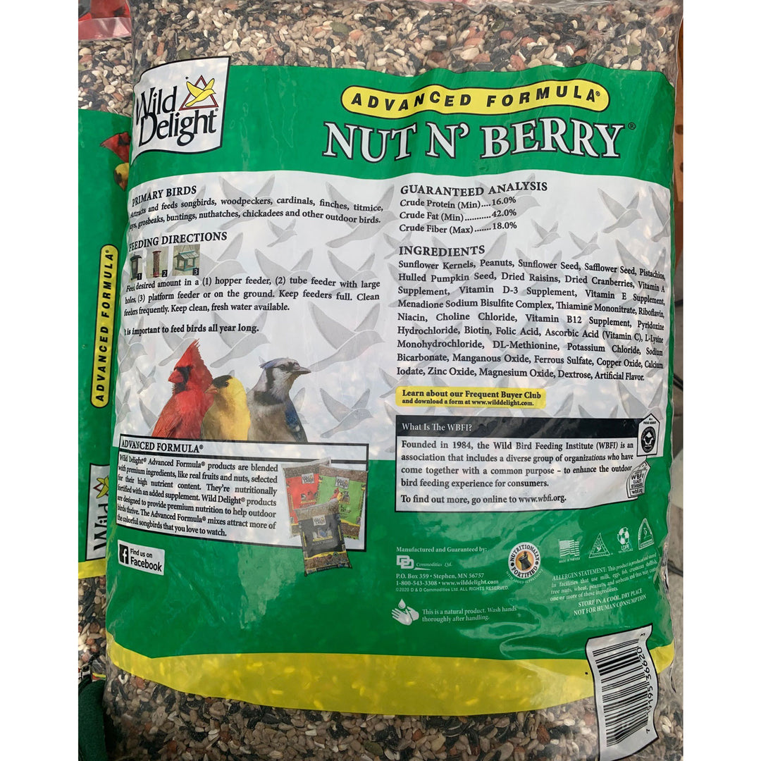 Wild Delight Nut N' Berry, 20 LB