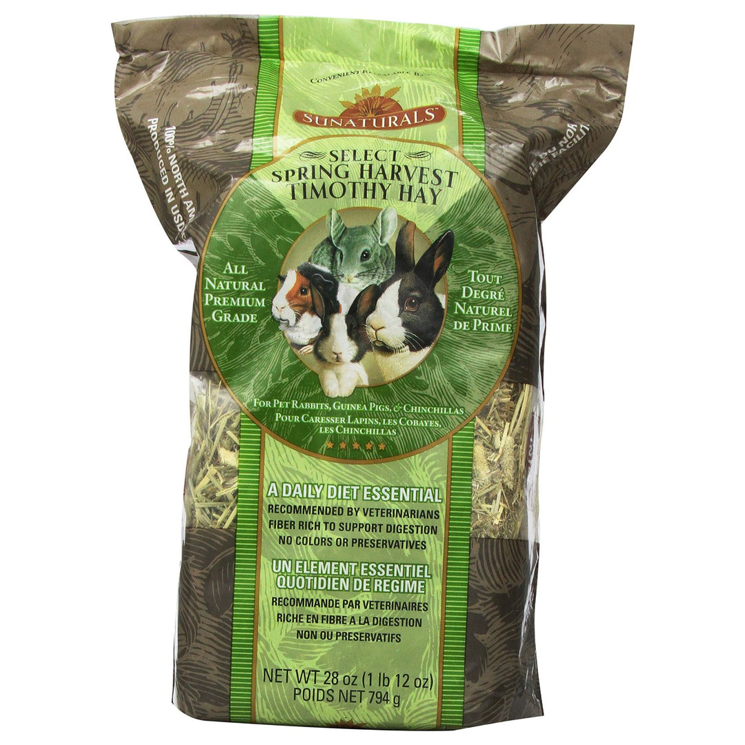 SPRING HARVEST SMALL ANIMAL TIMOTHY HAY, 28 OZ.