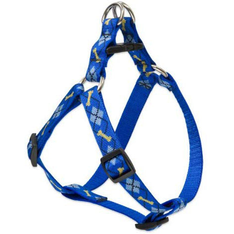 Lupine Step-In Dog Harness, 3/4" Wide, 20"-30" Girth, Dapper Dog