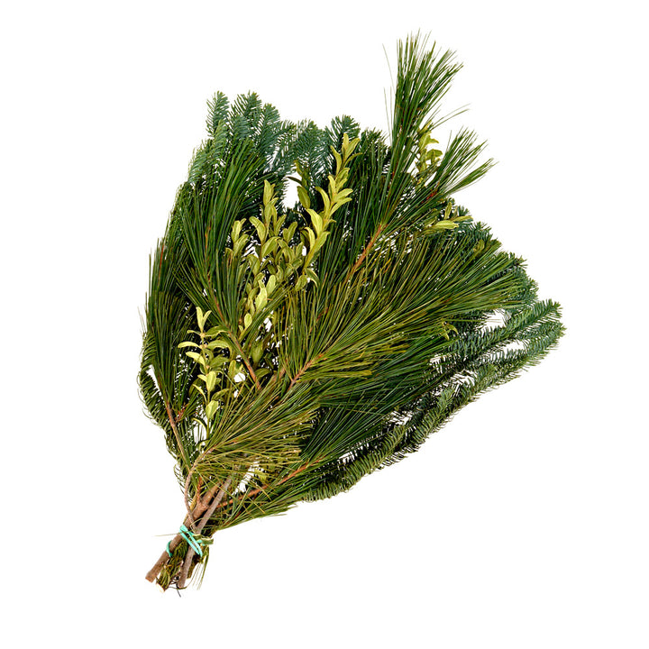 Mixed Green Winter Bouquet