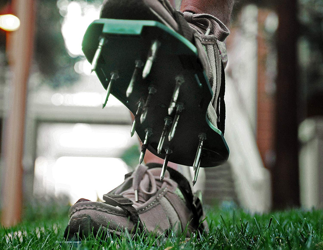 Giant Spiked Lawn Aerator Sandals/Shoes