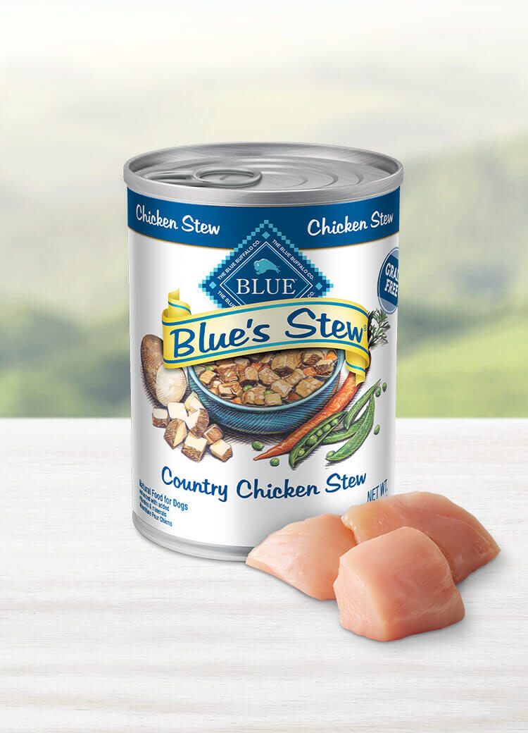 Blue Buffalo, Country Chicken Stew, Canned Dog Food, 12.5 oz