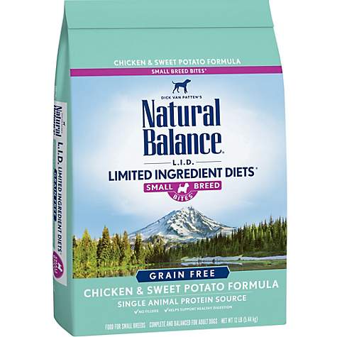 Natural Balance Limited Ingredient Diets Small Breed Bites Chicken & Sweet Potato Formula Dog Food