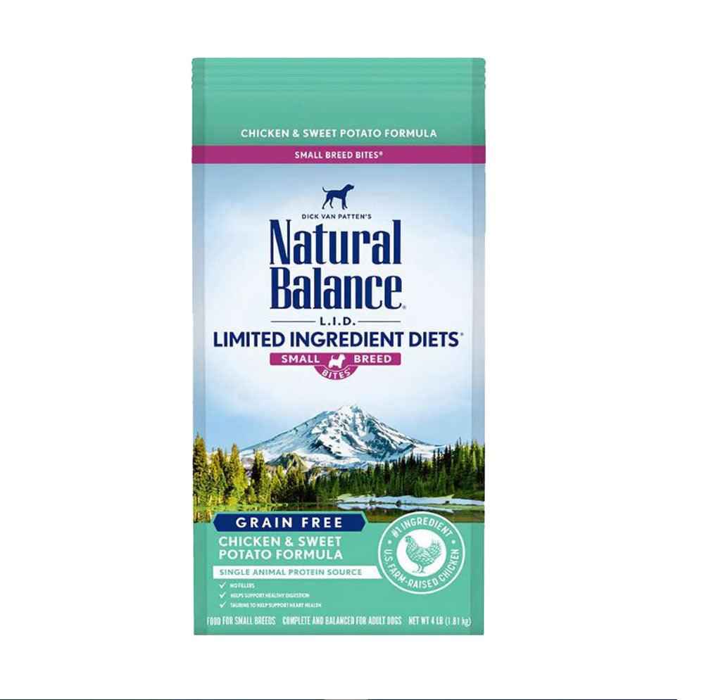 Natural Balance Limited Ingredient Diets Small Breed Bites Chicken & Sweet Potato Formula Dog Food