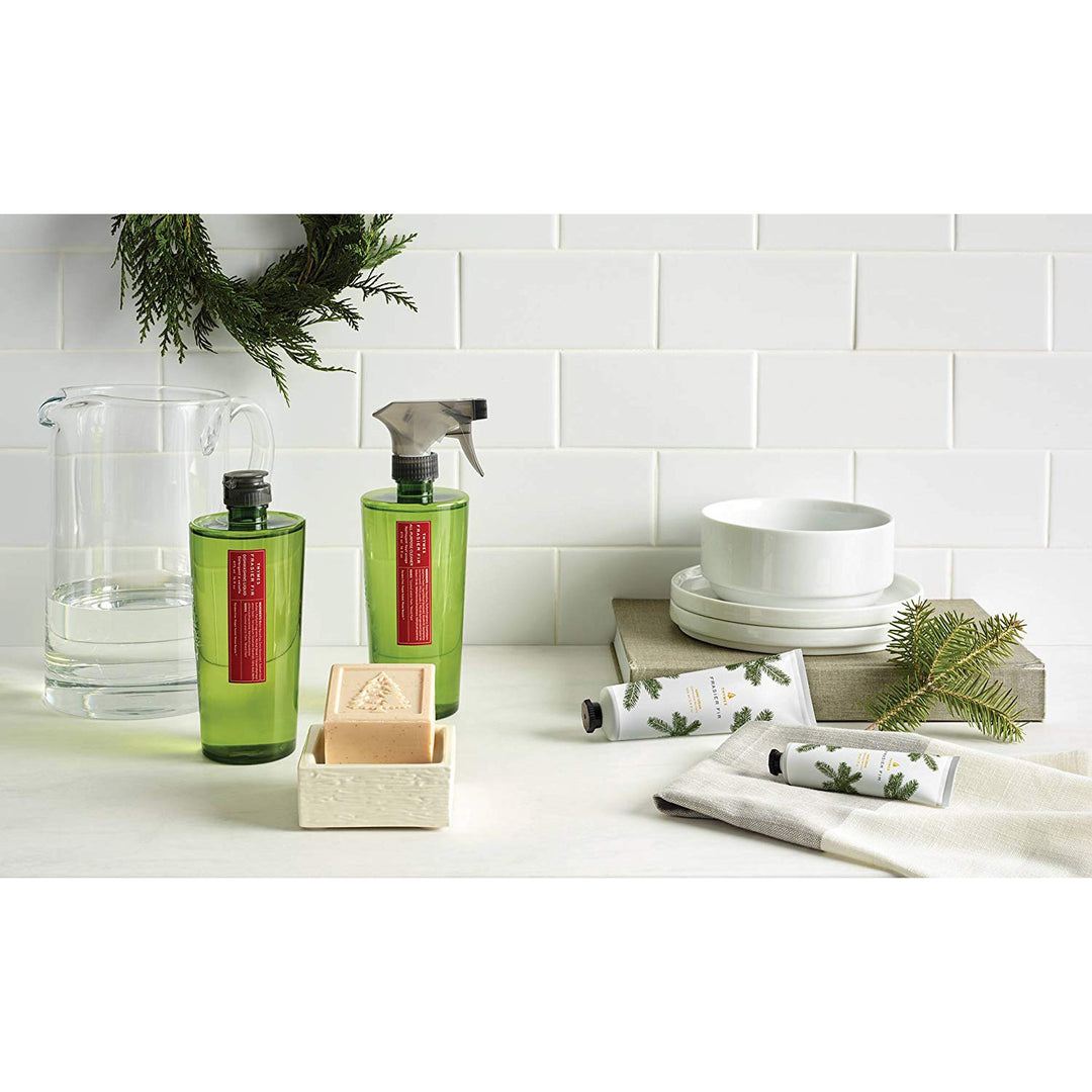 Thymes Frasier Fir Bar Soap & Dish Set