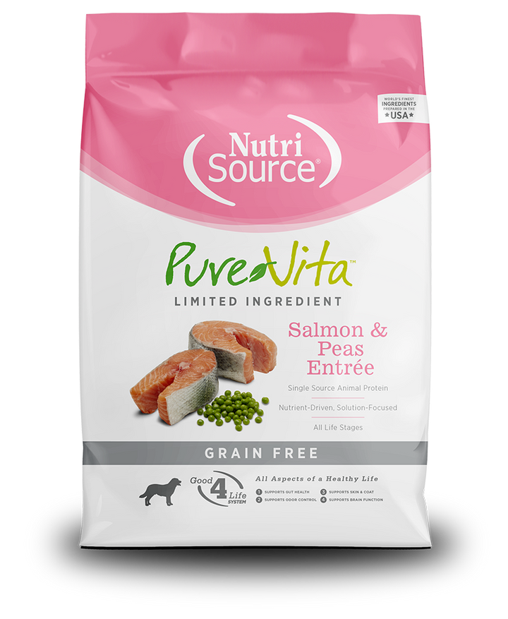 PureVita Salmon & Peas Entrée Grain-Free Dog Food