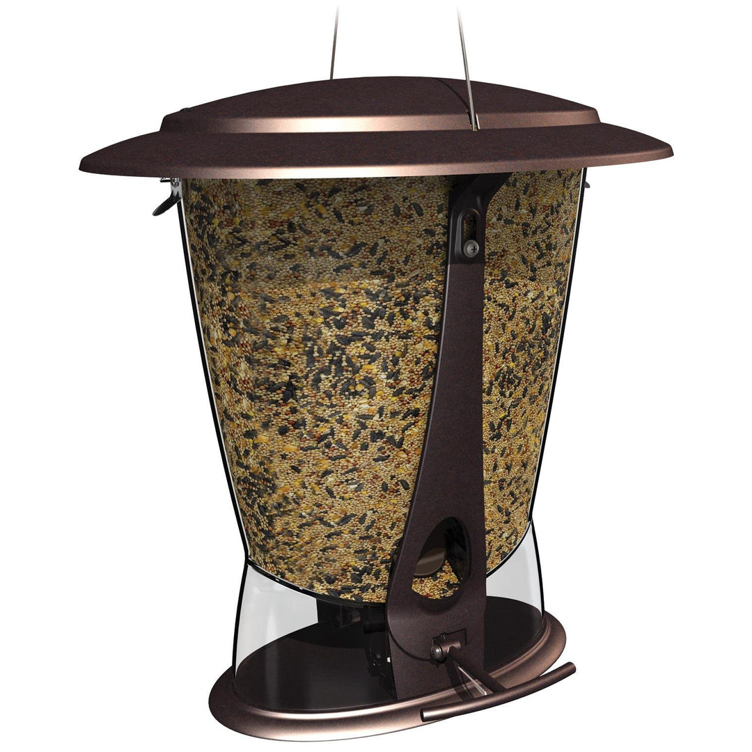 MORE BIRDS X-2, SQUIRREL PROOF FEEDER, 2 FEEDING PORTS, 4-POUND CAPACITY