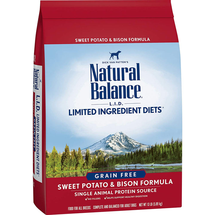 Natural Balance Limited Ingredient Diets Bison & Sweet Potato Formula Dog Food