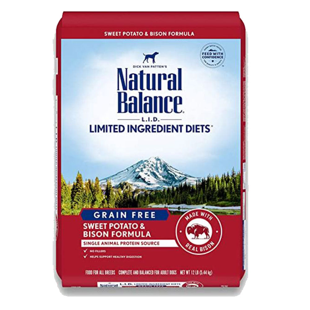 Natural Balance Limited Ingredient Diets Bison & Sweet Potato Formula Dog Food