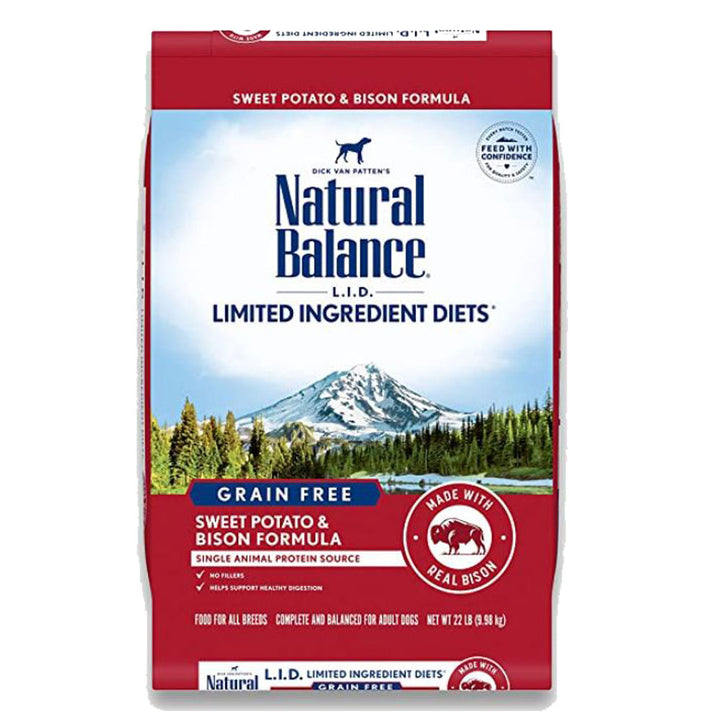 Natural Balance Limited Ingredient Diets Bison & Sweet Potato Formula Dog Food