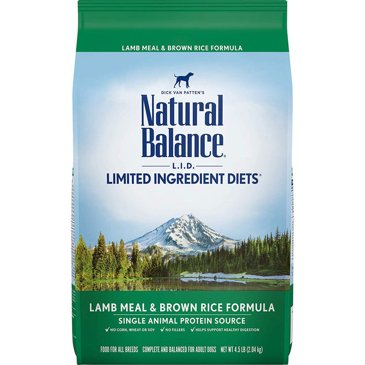 Natural Balance Limited Ingredient Diets Lamb Meal & Brown Rice Formula Dog Food