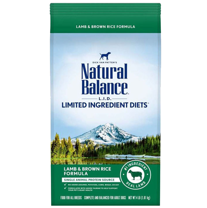 Natural Balance Limited Ingredient Diets Lamb Meal & Brown Rice Formula Dog Food