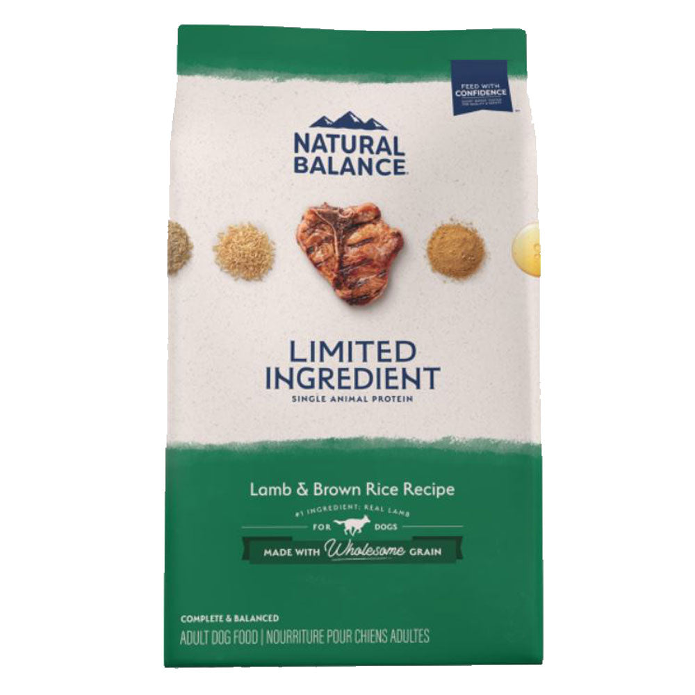 Natural Balance Limited Ingredient Diets Lamb Meal & Brown Rice Formula Dog Food