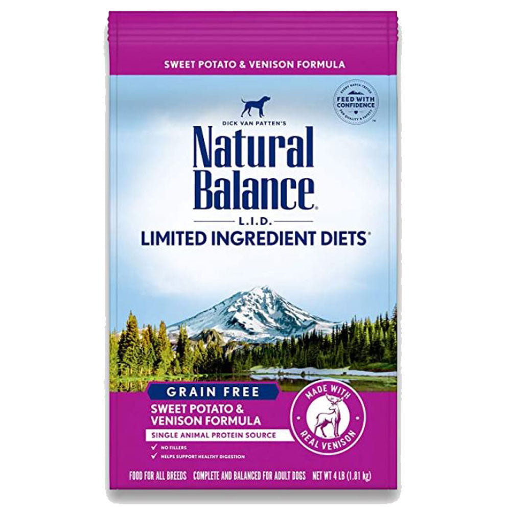 Natural Balance Limited Ingredient Diets Venison & Sweet Potato Formula Dog Food