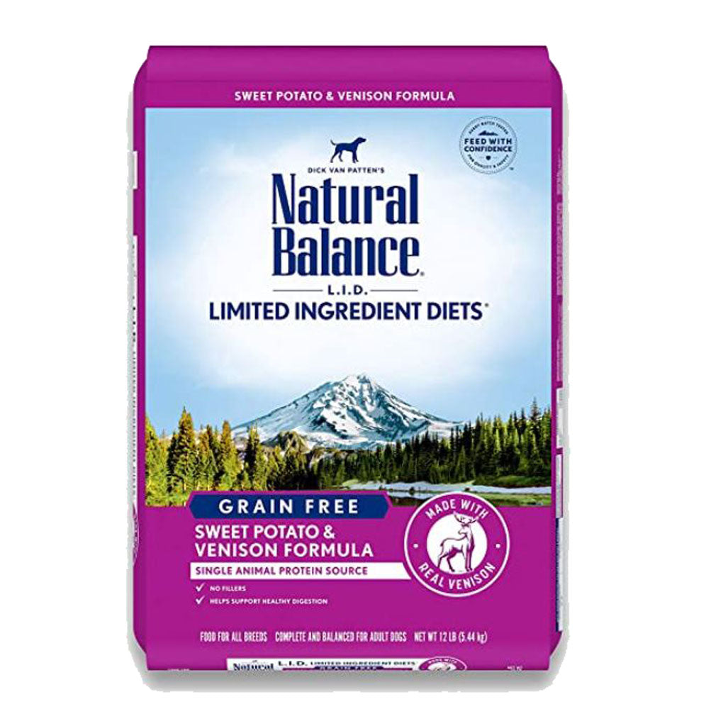 Natural Balance Limited Ingredient Diets Venison & Sweet Potato Formula Dog Food