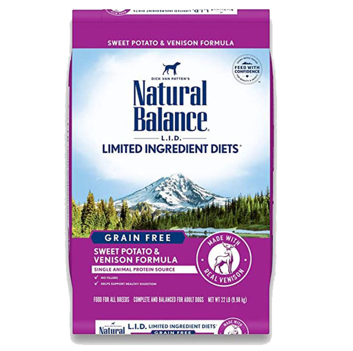 Natural Balance Limited Ingredient Diets Venison & Sweet Potato Formula Dog Food