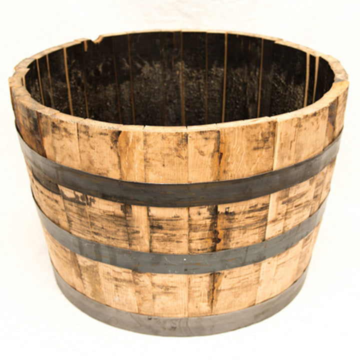 Oak Half Whiskey Barrel