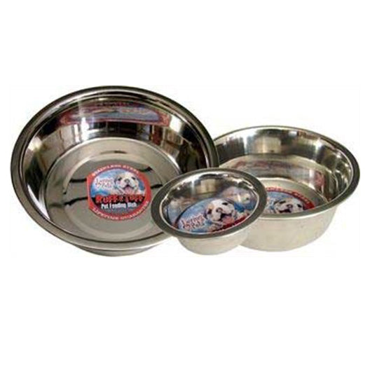 LOVING PETS STANDARD STAINLESS DISH DOG BOWL, 5-QUART