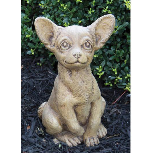 Chihuahua Puppy Statue, 12"