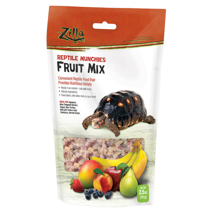 Zilla Reptile Munchies Fruit Mix, 2.5 oz.