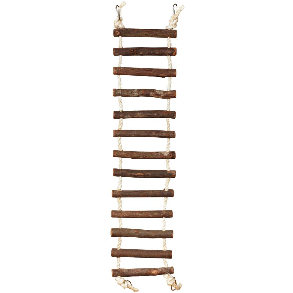 Natural Rope Ladder Bird Toy, Large