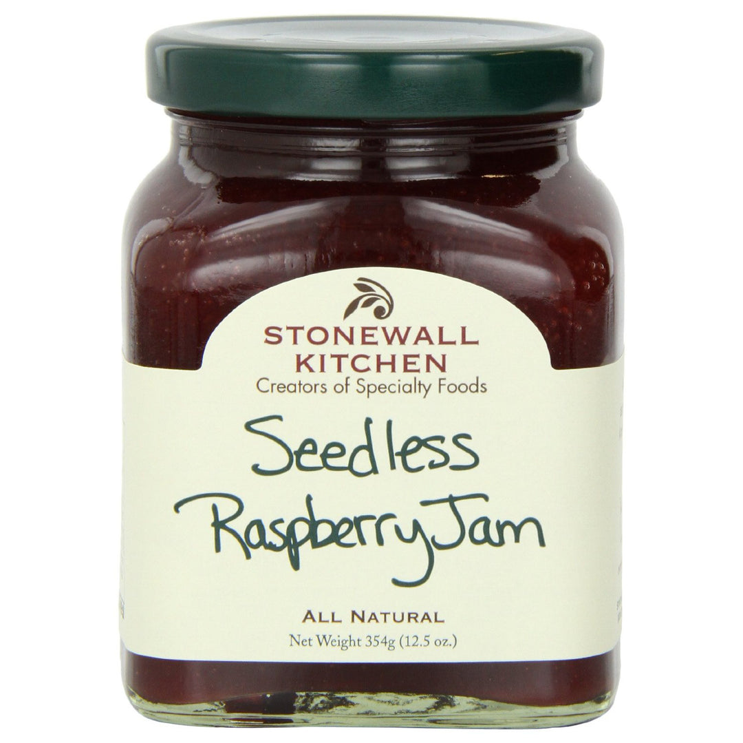 STONEWALL KITCHEN JAM, SEEDLESS RASPBERRY, 12.5 OZ.