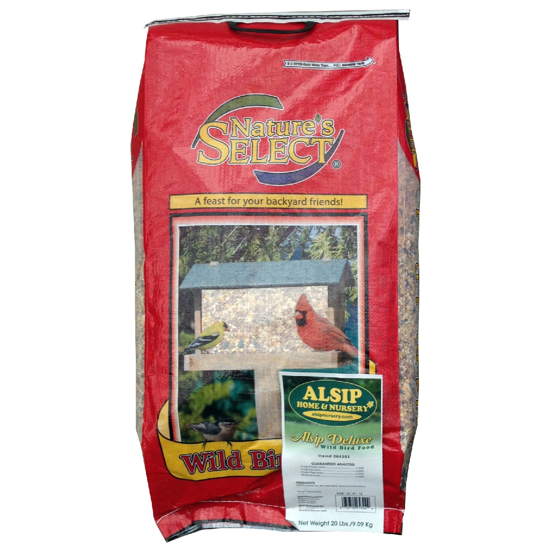 ALSIP DELUXE WILD BIRD SEED, 20 LB