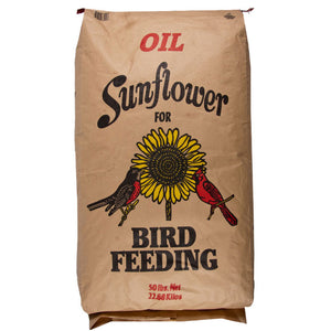Nature Select Black Sunflower Seeds, 50 lb bag