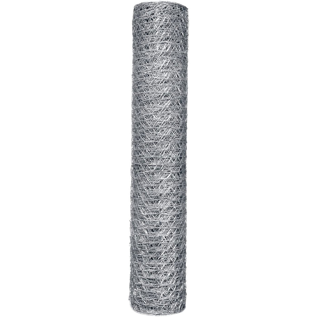 Garden Zone Poultry Wire Roll, 20-Gauge, Hex 1 in. Openings, 24 in. x 50 ft.