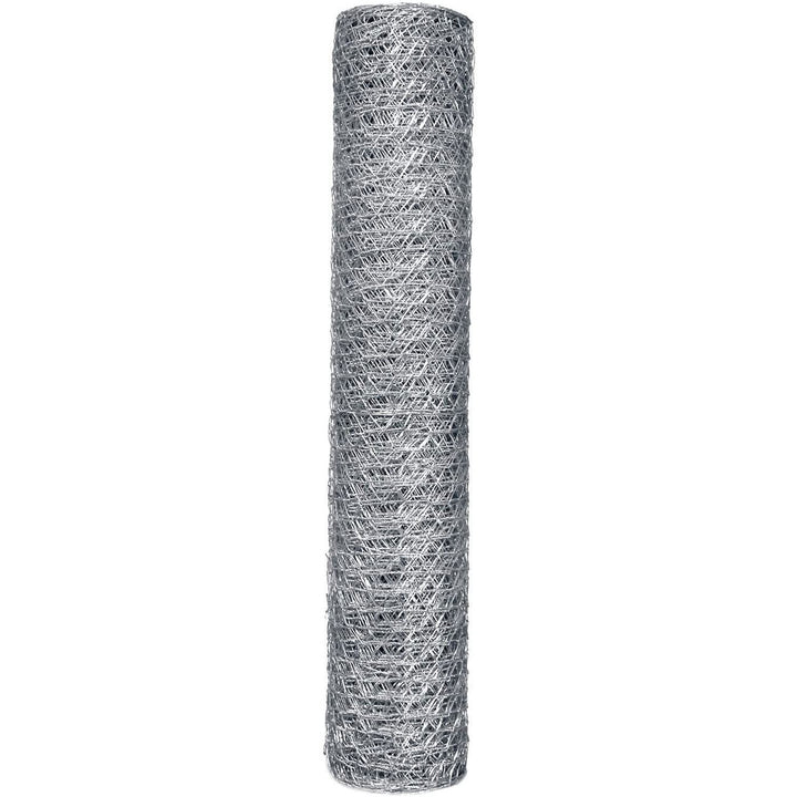 Garden Zone Poultry Wire Roll, 20-Gauge, Hex 1 in. Openings, 24 in. x 50 ft.