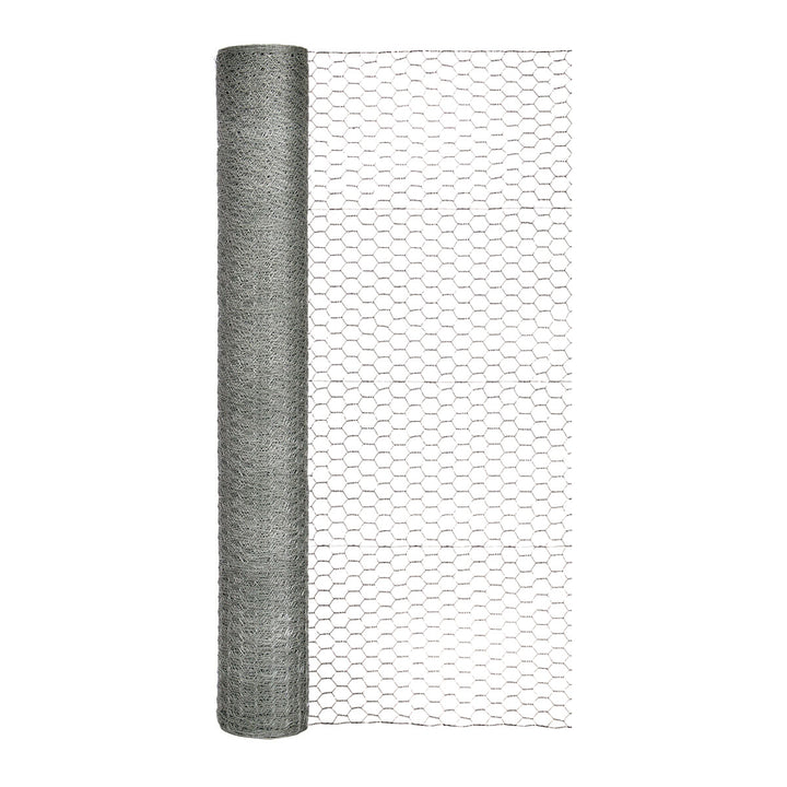 Garden Zone Poultry Wire Roll, 20-Gauge, Hex 1 in. Openings, 24 in. x 50 ft.