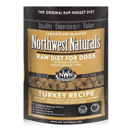 Northwest Naturals Frozen Turkey Nuggets, 6 lb